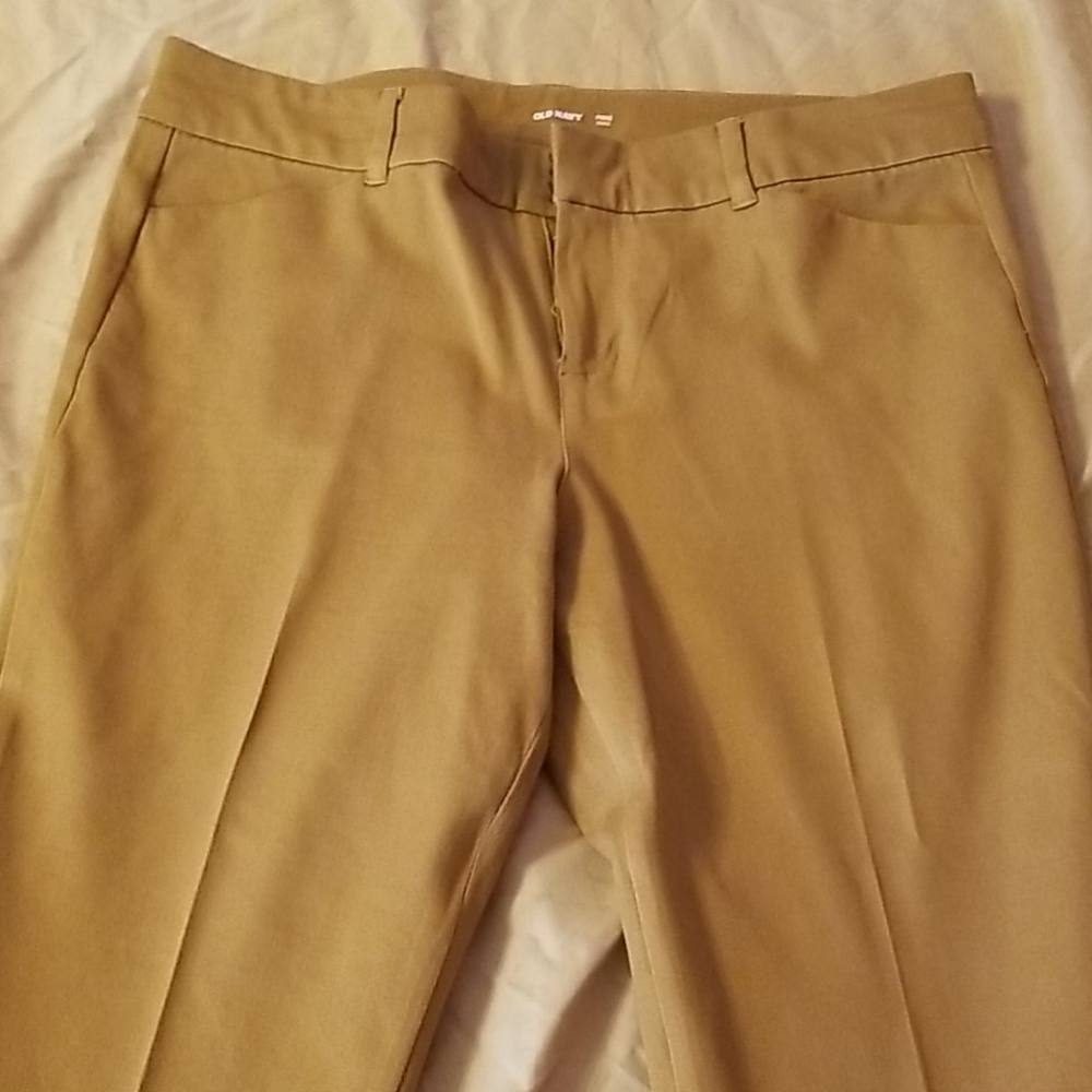 Olive slacks